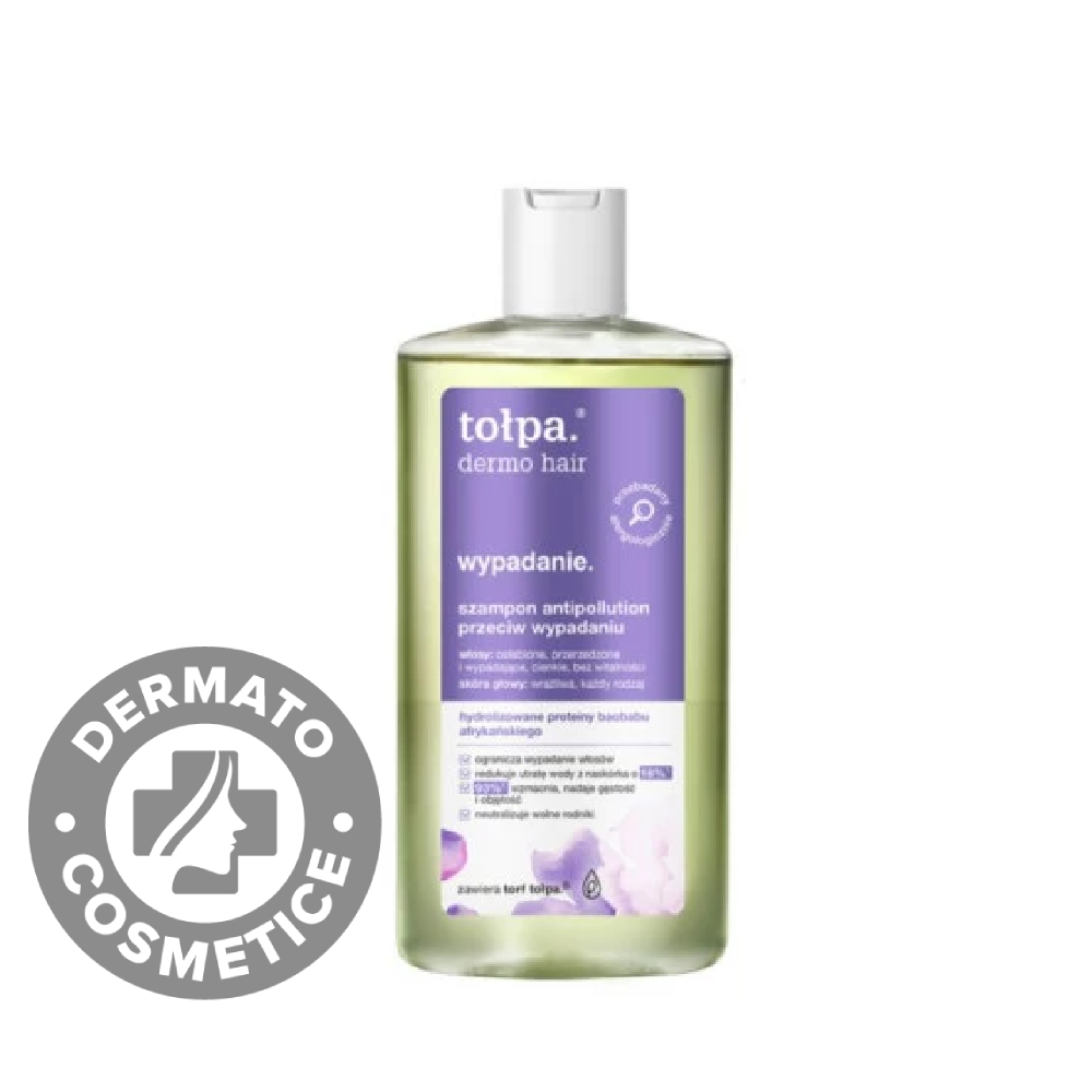 Sampon impotriva caderii parului Dermo Hair, 250ml, Tolpa
