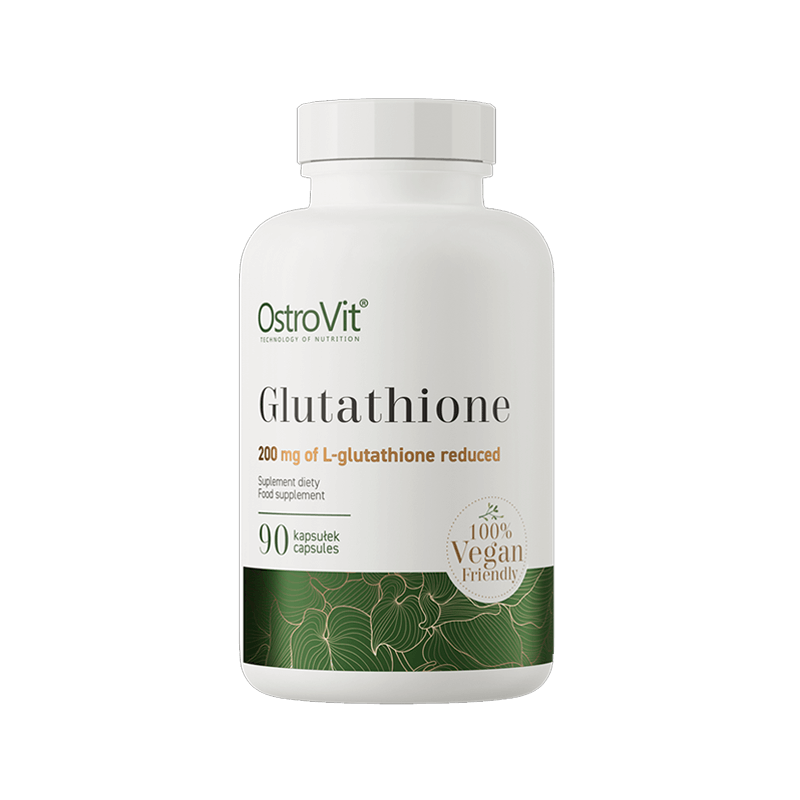 Supliment alimentar L-Glutation Redus 200mg, 90 capsule, OstroVit