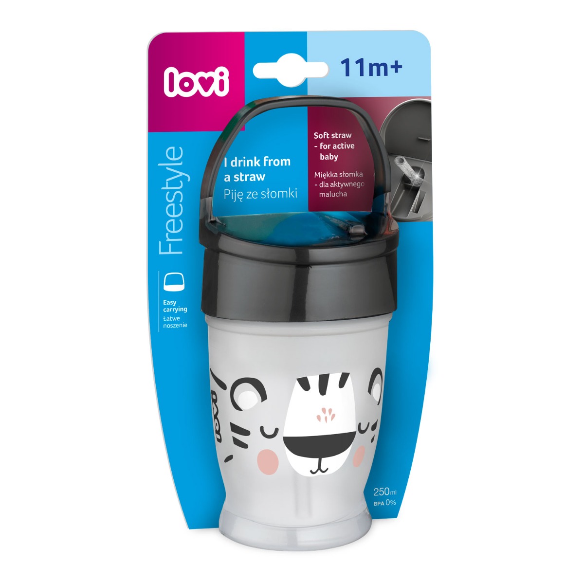 Cana cu pai Junior Salt & Pepper 35/356, 250ml, Lovi