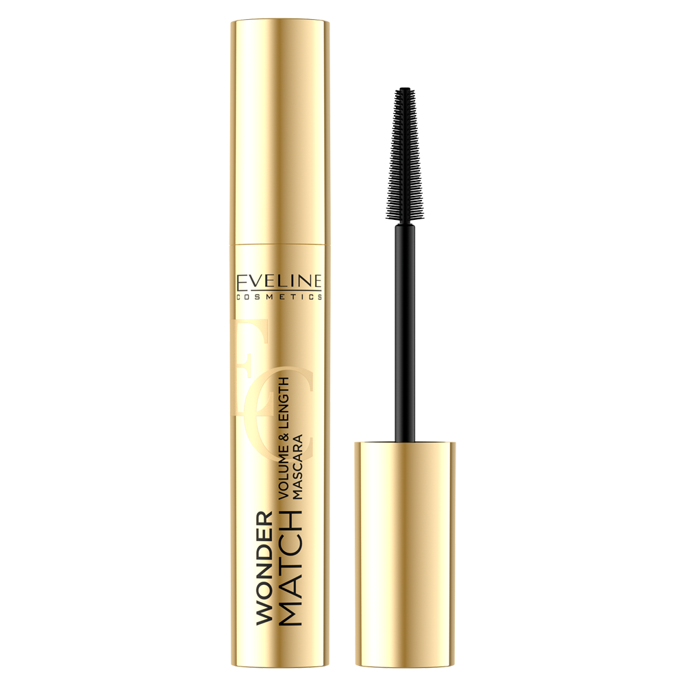 Rimel Wonder Match Volume & Lenght Intense Black, 7ml, Eveline Cosmetics