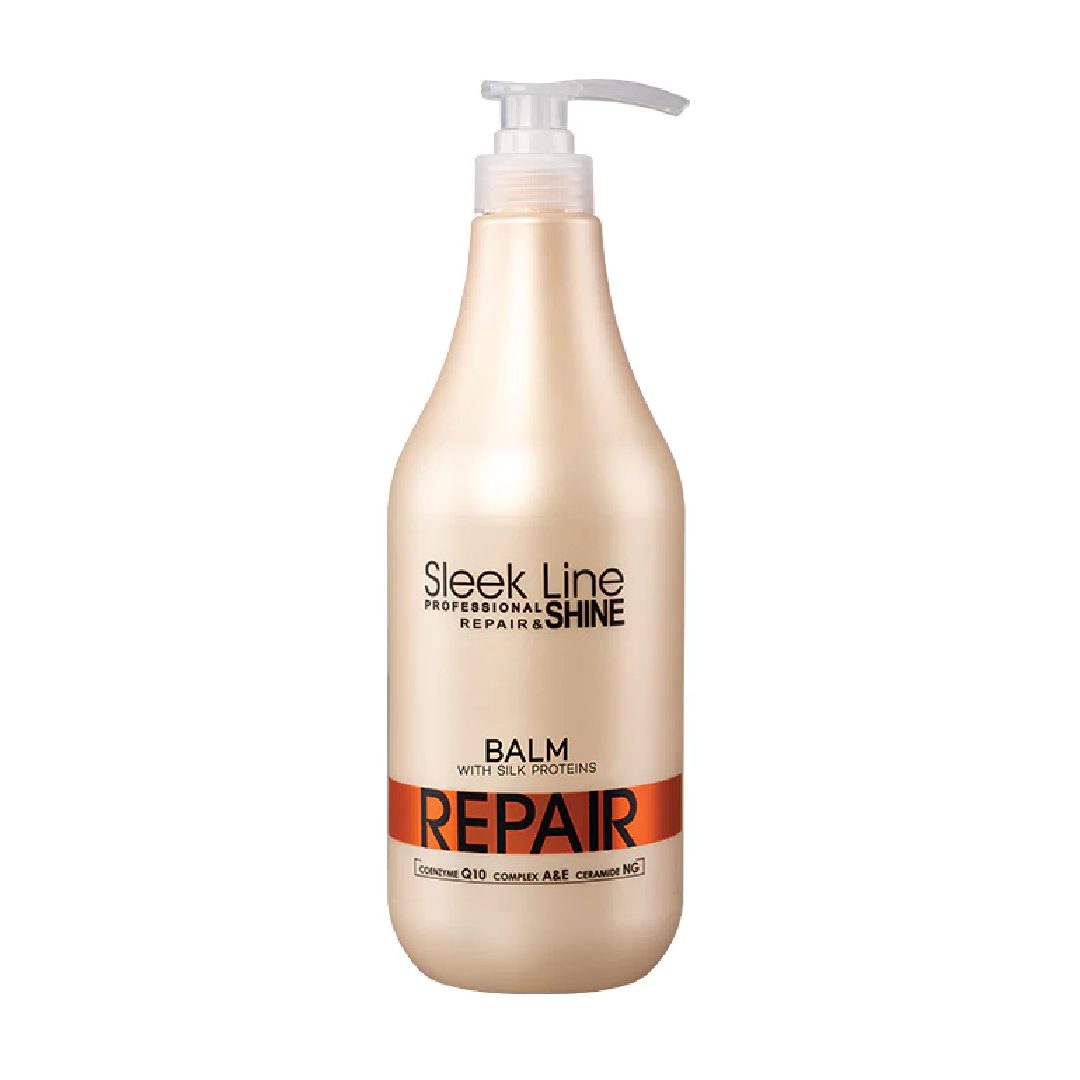 Balsam reparator pentru par catifelat, 1000ml, Sleek Line