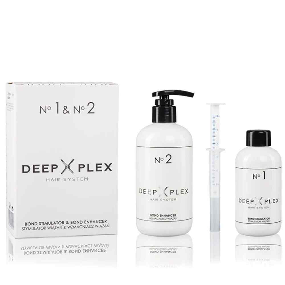 Set Tratament Profesional pentru par No. 1 150ml + No. 2 290ml, Deep Plex