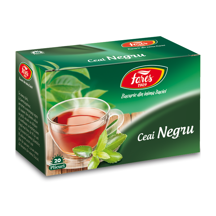 Ceai negru, 20 plicuri, Fares