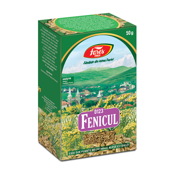 Ceai de fenicul D123, 50g, Fares