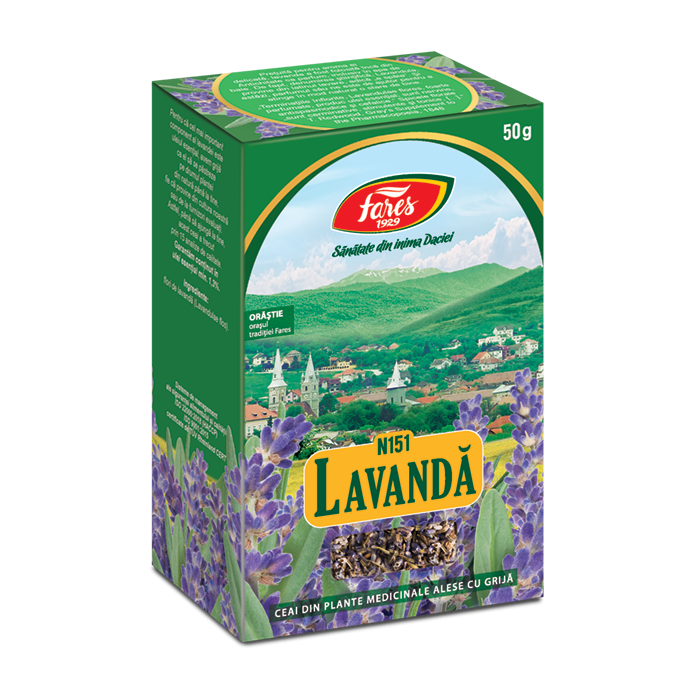 Ceai de lavanda, 50g, Fares