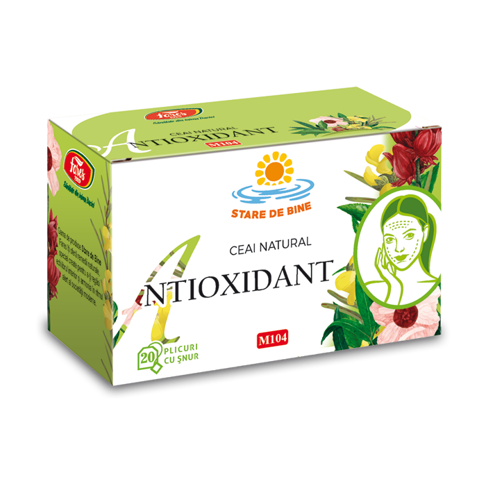 Ceai Antioxidant, 20 plicuri, Fares
