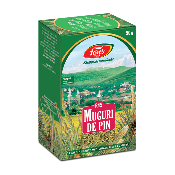 Ceai muguri de pin R45, 50g, Fares