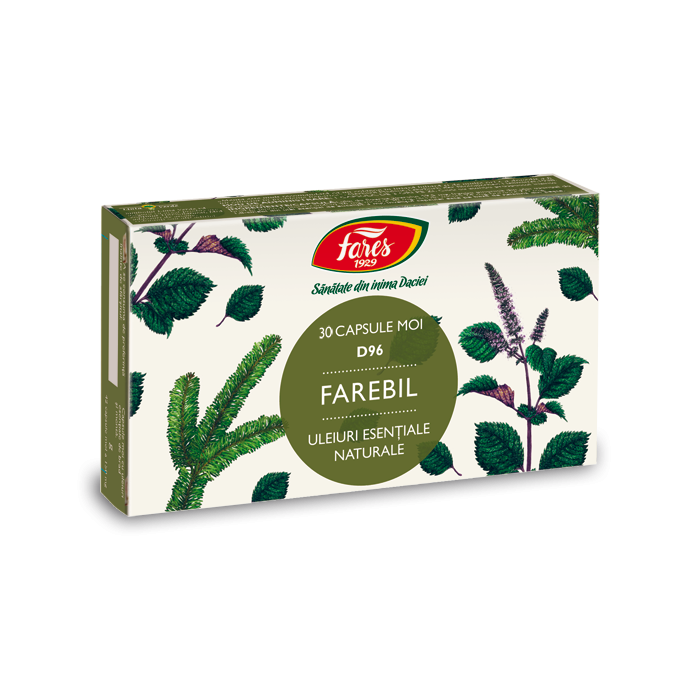 Farebil D96, 30 capsule, Fares