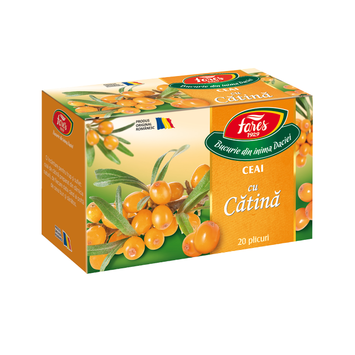 Ceai Catina, 20 plicuri, Fares