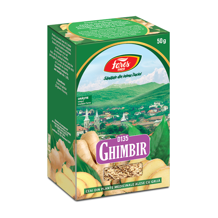Ceai de ghimbir, 50g, Fares