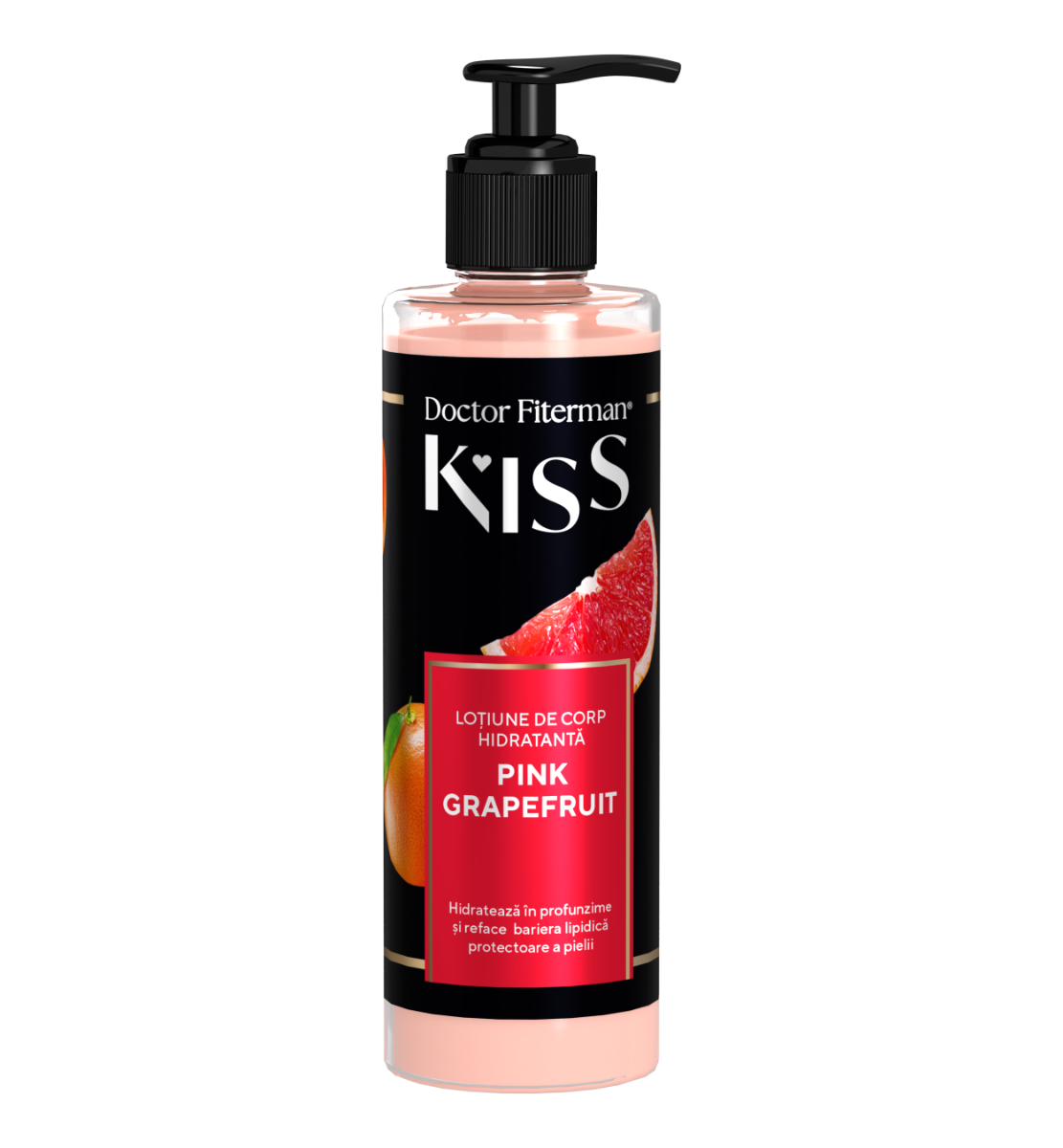 Lotiune de corp Pink Grapefruit Kiss, 250ml, Doctor Fiterman