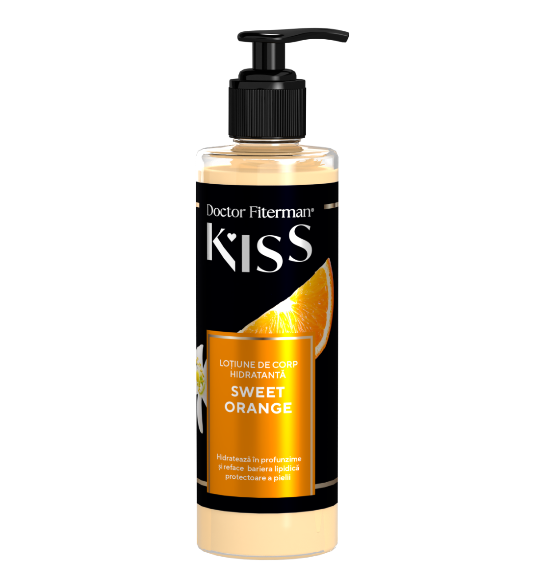 Lotiune de corp Sweet Orange Kiss, 250ml, Doctor Fiterman