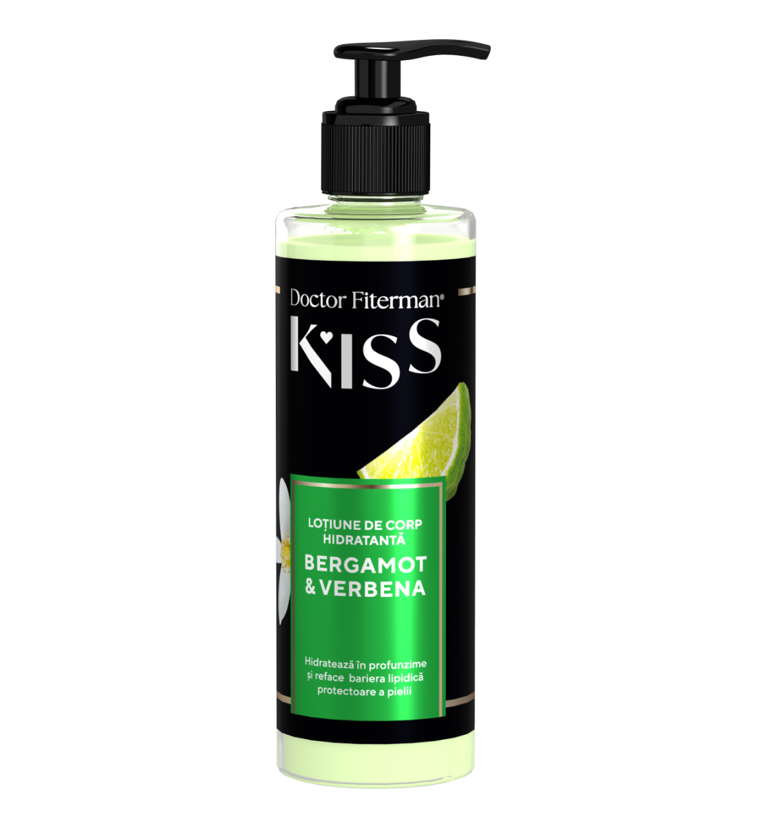 Lotiune de corp Beramot & Verbena Kiss, 250ml, Doctor Fiterman