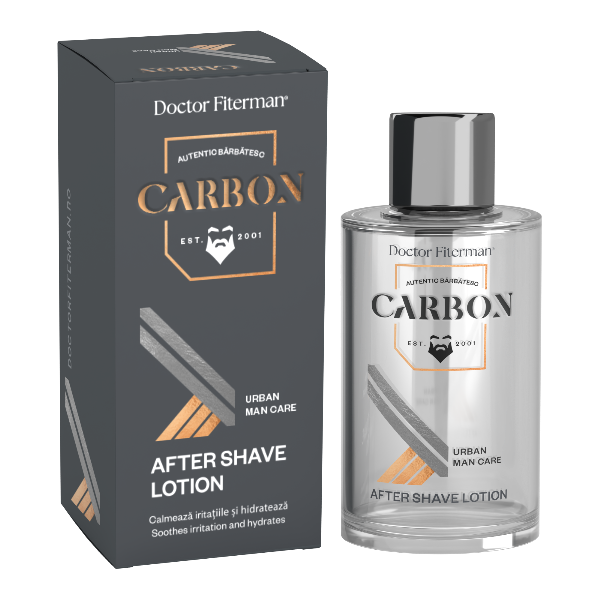 Lotiune After shave Carbon, 100ml, Doctor Fiterman