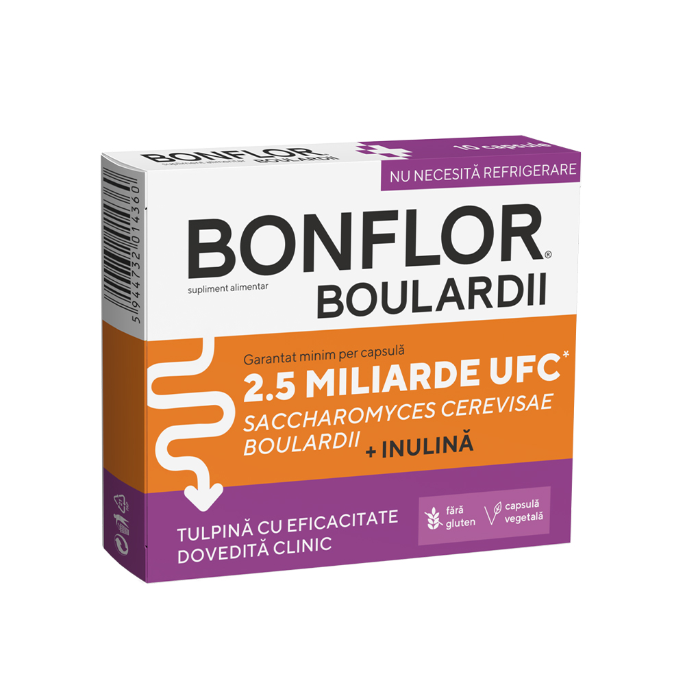 Bonflor Boulardii, 10 capsule, Fiterman