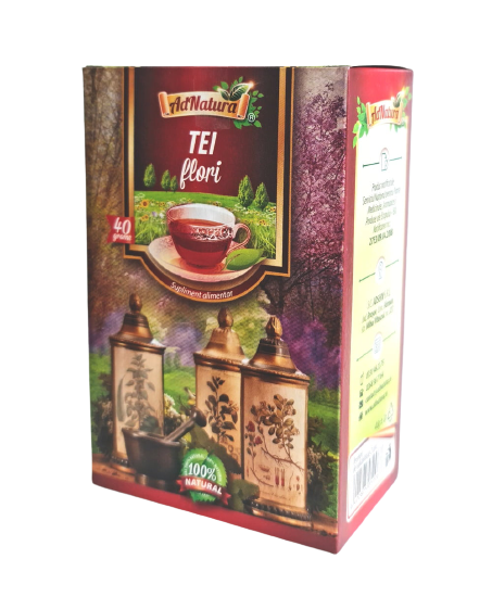 Ceai de tei flori, 40g, AdNatura