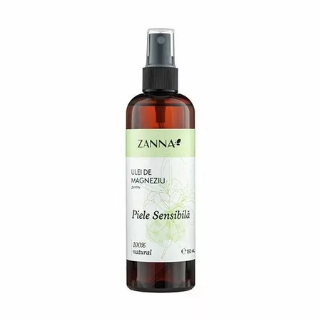 Ulei de Magneziu pentru piele sensibila, 150ml, Zanna