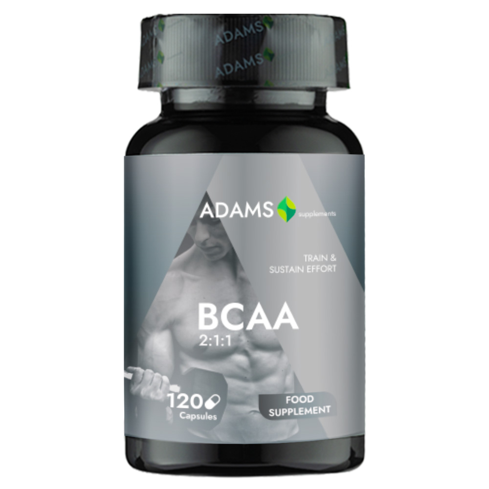 BCAA 2:1:1 2000mg, 120 capsule, Adams Vision