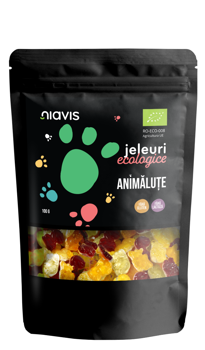 Jeleuri ecologice  Animalute , 100g, Niavis