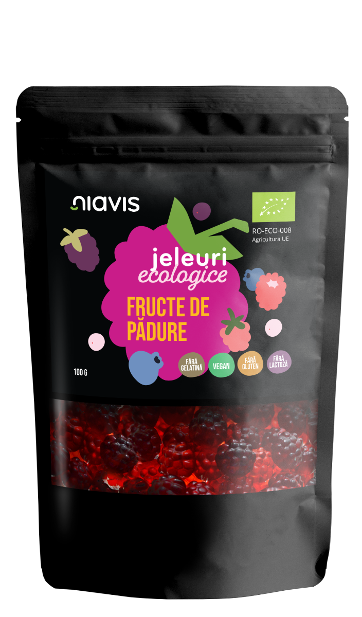 Jeleuri ecologice ''Fructe de Padure , 100g, Niavis