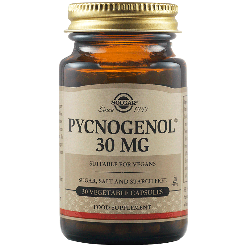 Pycnogenol 30mg, 30 capsule, Solgar