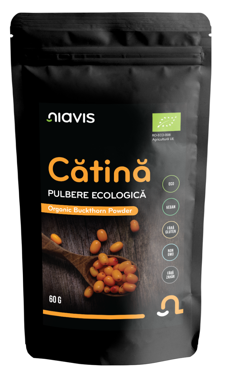 Catina Pulbere ecologica, 60g, Niavis
