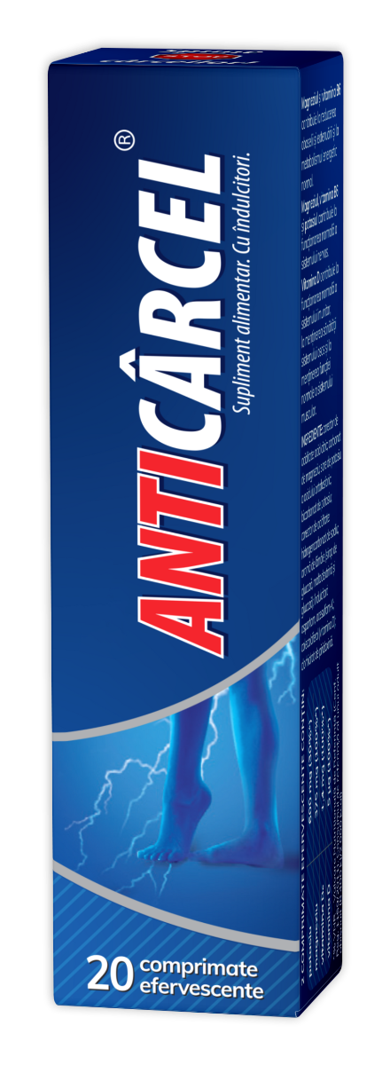 Anticarcel, 20 comprimate efervescente, Zdrovit