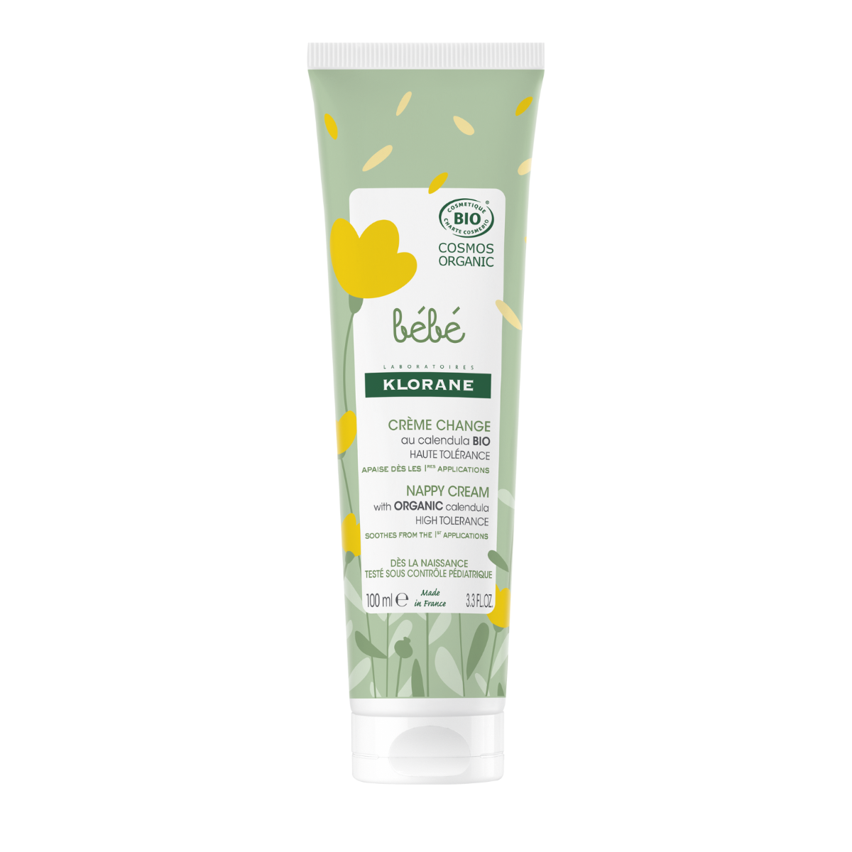 Crema Bio impotriva iritatiilor din zona scutecului Bebe, 100ml, Klorane