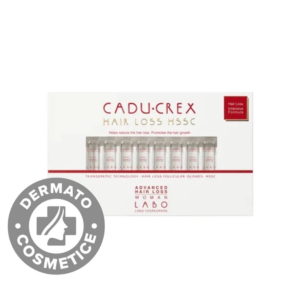 Tratament impotriva caderii initiale a parului pentru femei Cadu Crex, 20 fiole, Labo