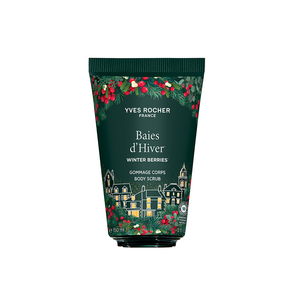 Exfoliant pentru corp cu fructe rosii, 150ml, Yves Rocher