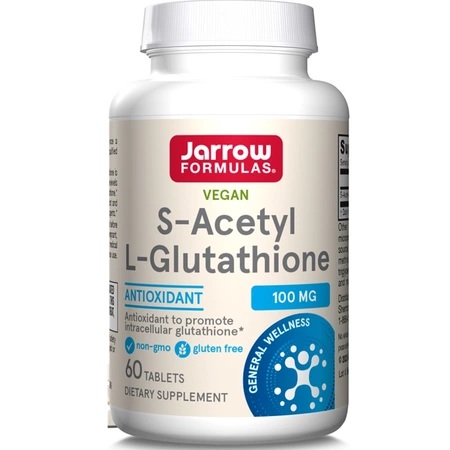 S-Acetyl L-Glutathione Jarrow Formulas 100 mg, 60 tablete, Secom