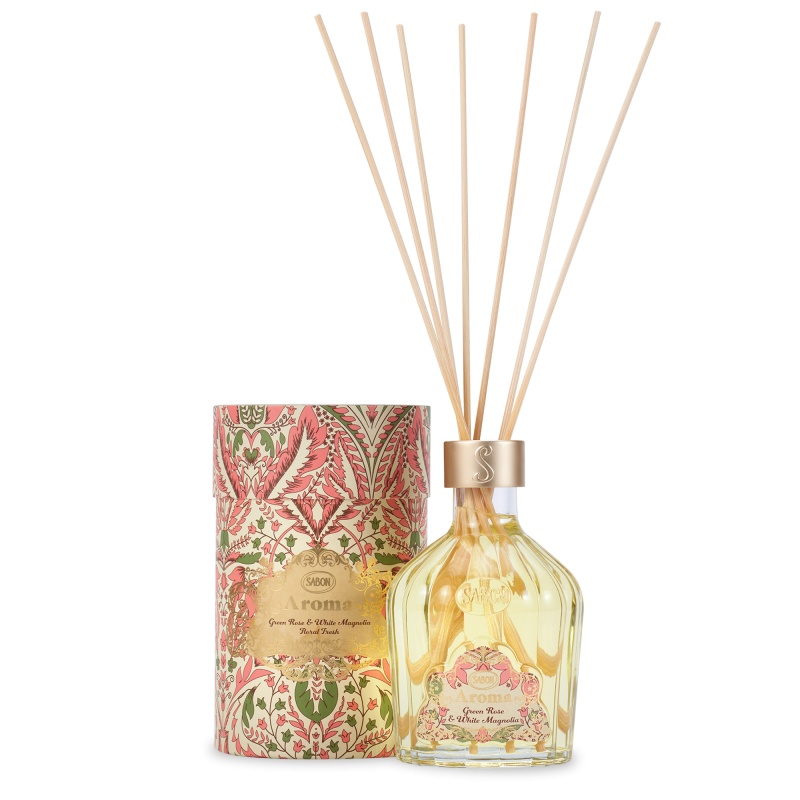 Parfum de camera Green Rose & Magnolie Alba, 245ml, Sabon