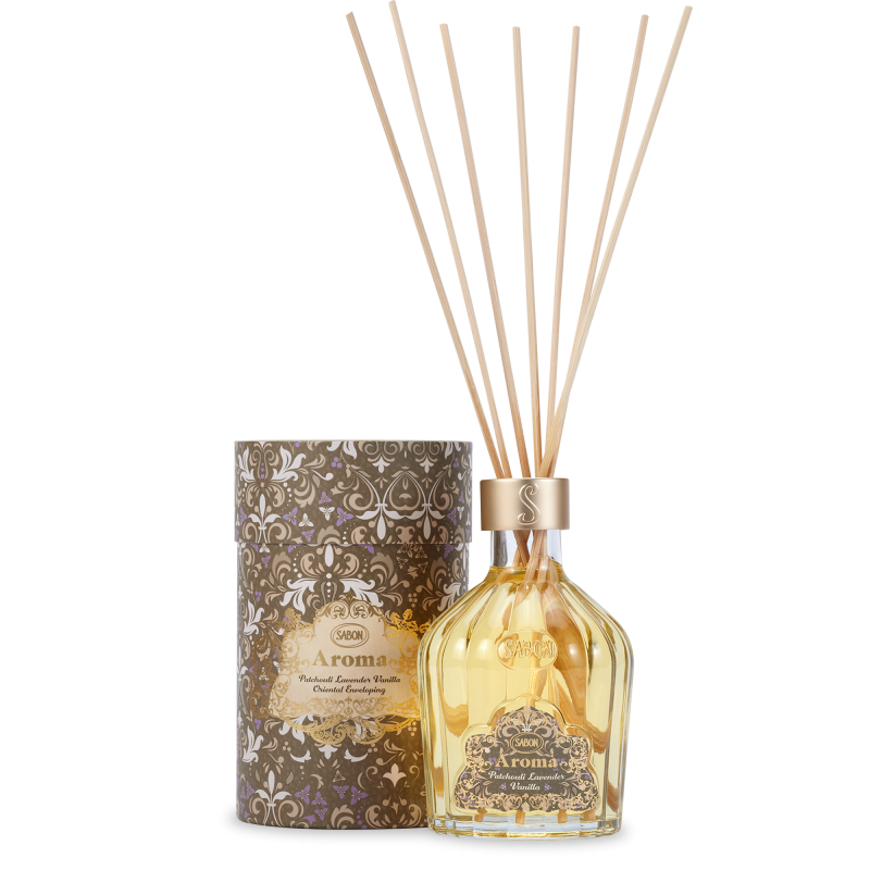 Parfum de camera Patchouli Lavander Vanilla, 245ml, Sabon