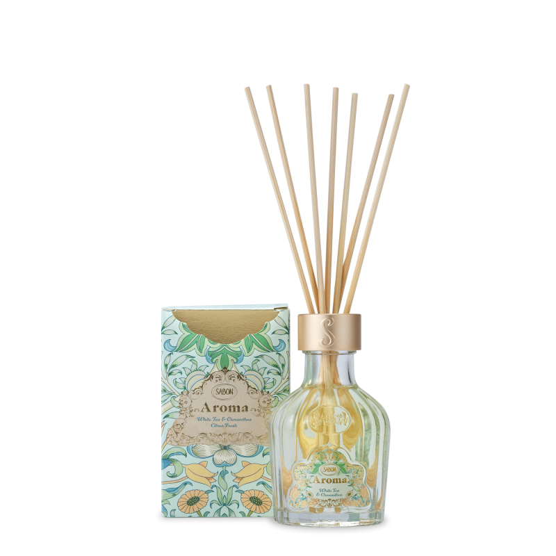 Parfum de camera White Tea & Osmanthus, 100ml, Sabon