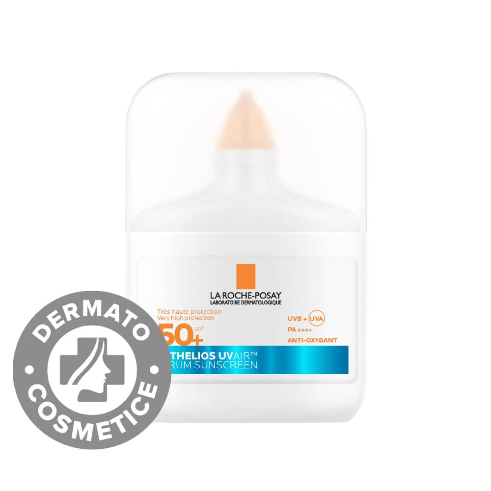 Serum solar cu protectie impotriva radiatiilor UV si a poluarii SPF 50+ Anthelios UVAir, 50ml, La Roche-Posay