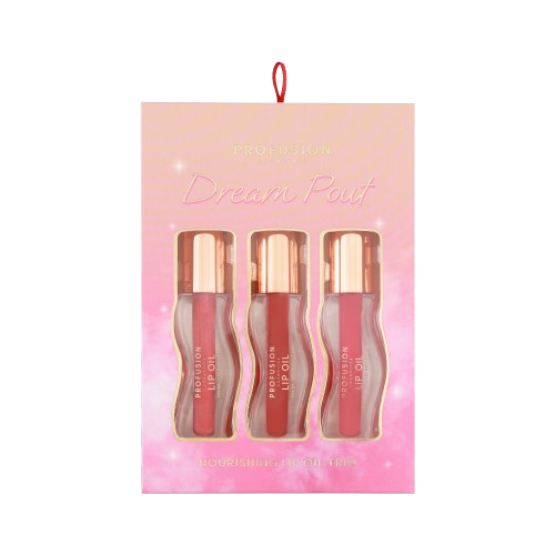 Set 3 uleiuri pentru buze, 3 x 2.3ml, Profusion Cosmetics