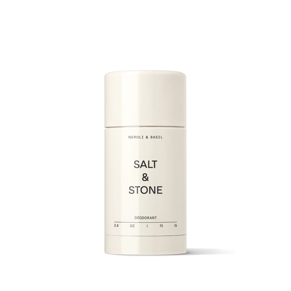 Deodorant cu Neroli si Busuioc Extra Strength, 75g, Salt & Stone