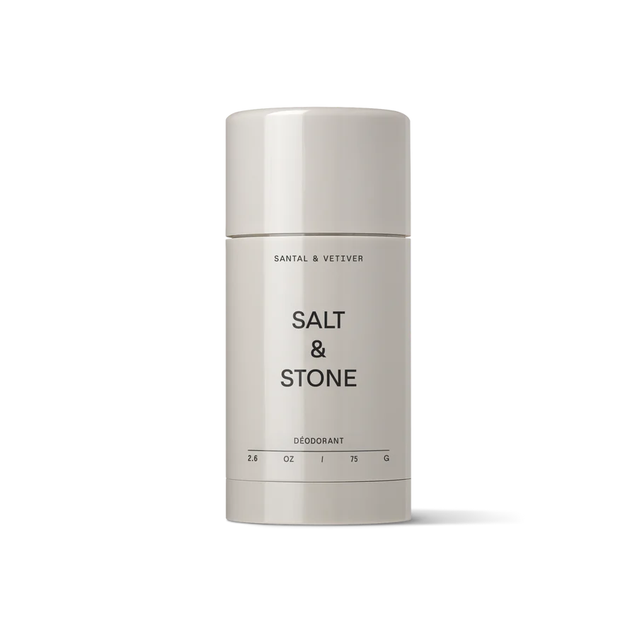 Deodorant cu Santal si Vetiver Extra Strength, 75g, Salt & Stone