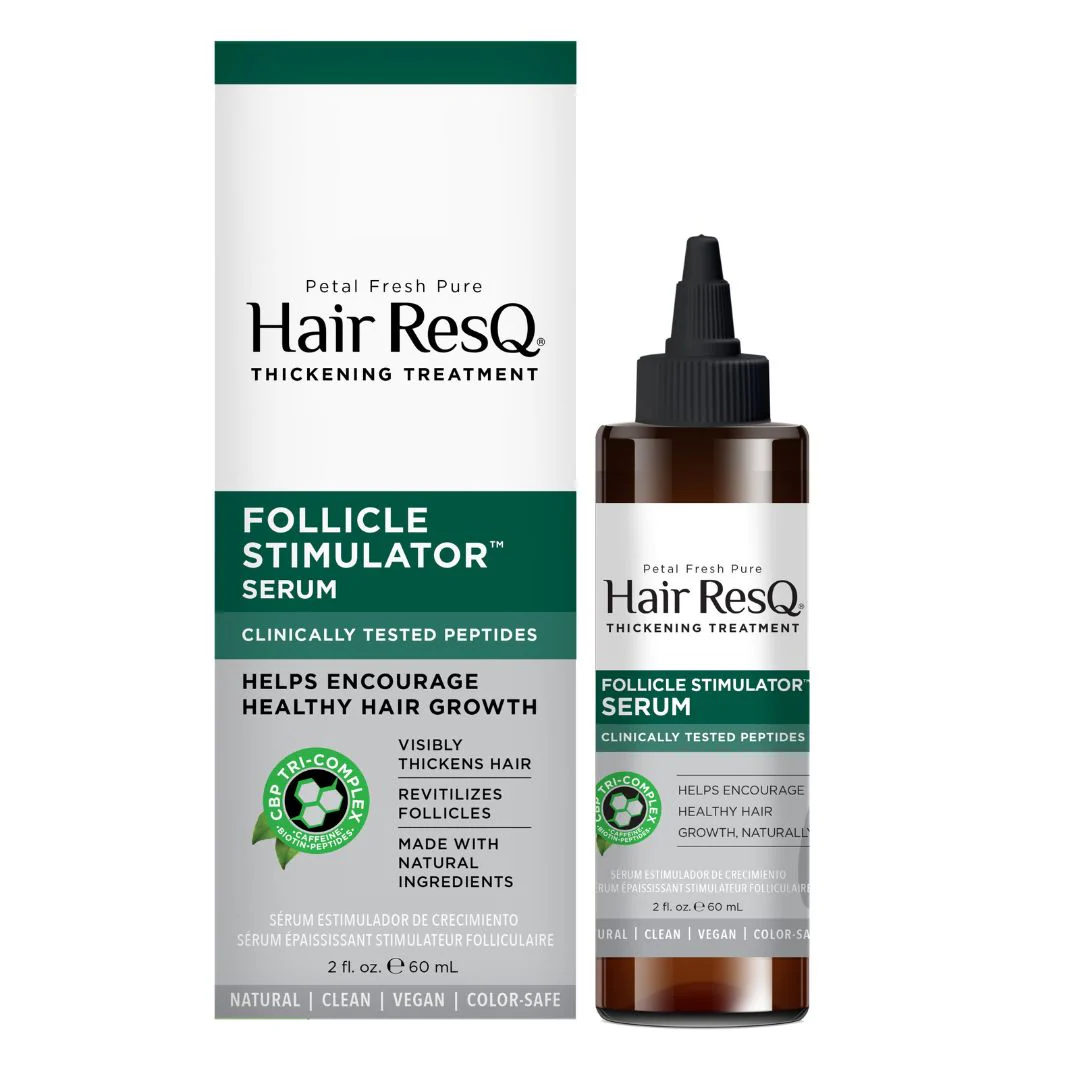 Ser tratament pentru indesirea si stimularea cresterii parului Petal Fresh Pure, 60ml, Hair ResQ