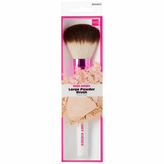 Pensula de machiaj Ruby Kisses Large Powder Brush, 1 bucata, Kiss