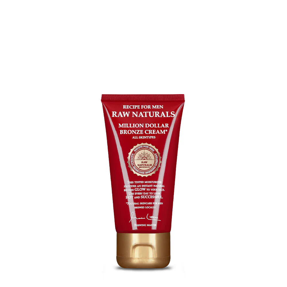 Crema hidratanta colorata Million Dollar Bronze, 75 ml, Raw Naturals