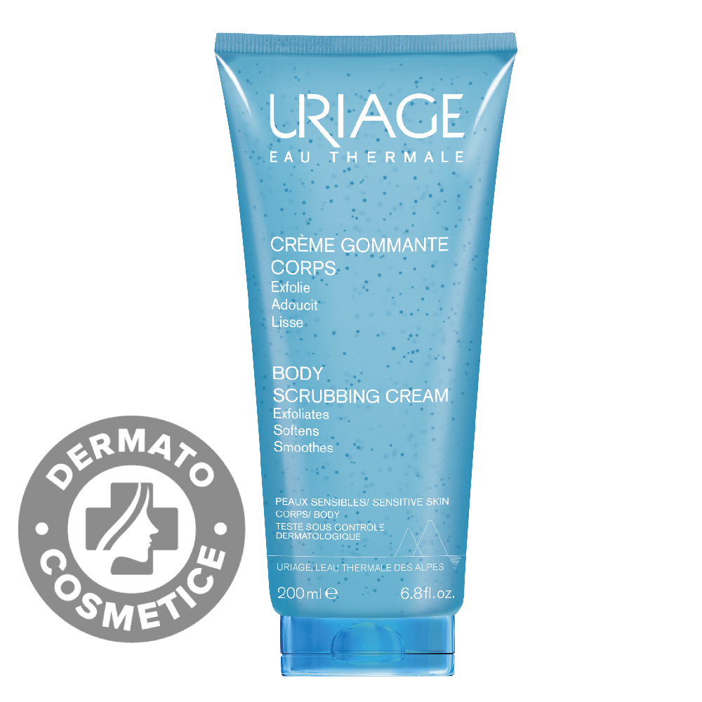 Scrub exfoliant cu apa termala, 200ml, Uriage