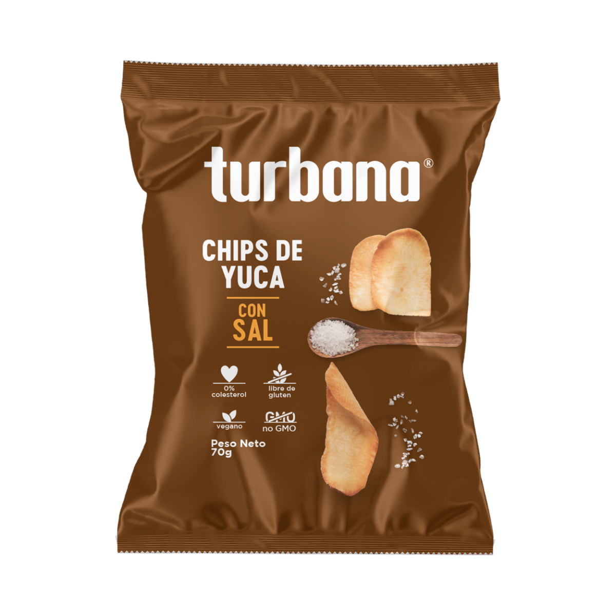 Chips Cassava Yuca, 70g, Turbana