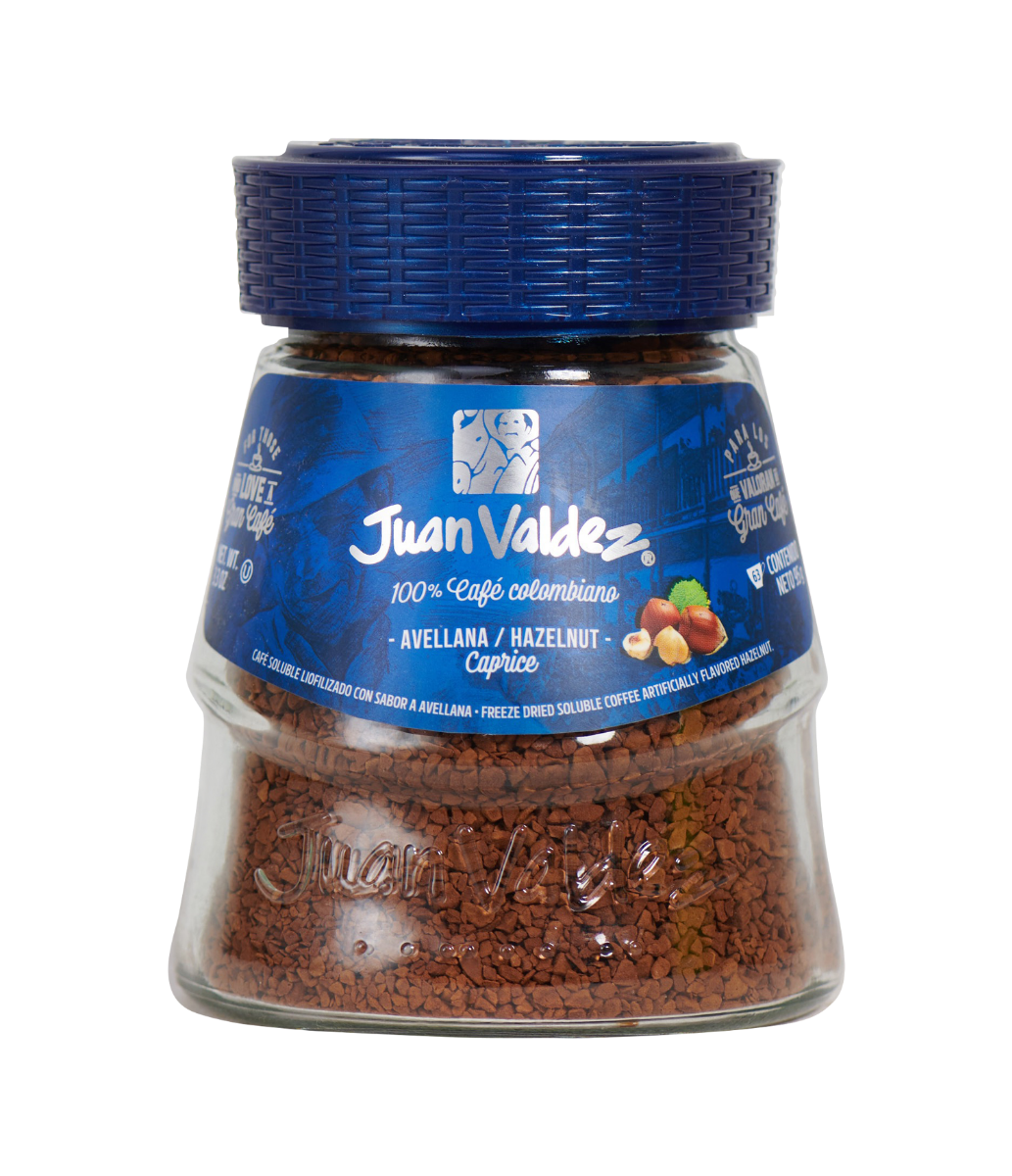 Cafea solubila liofilizata Alune de Padure, 95g, Juan Valdez