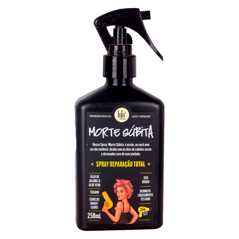 Tratament spray pentru par deteriorat Morte Subita, 250ml, Lola Cosmetics