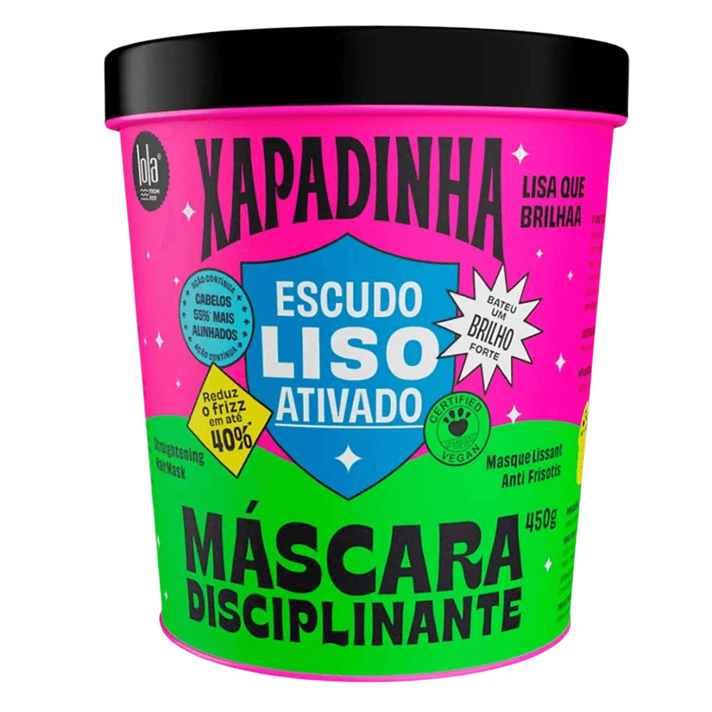 Masca de par anti-frizz Xapadinha, 450g, Lola Cosmetics
