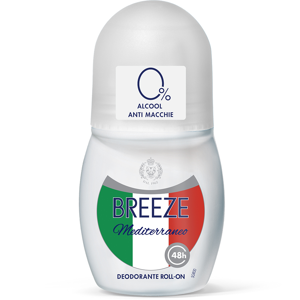 Deodorant roll on Mediterraneo, 50ml, Breeze