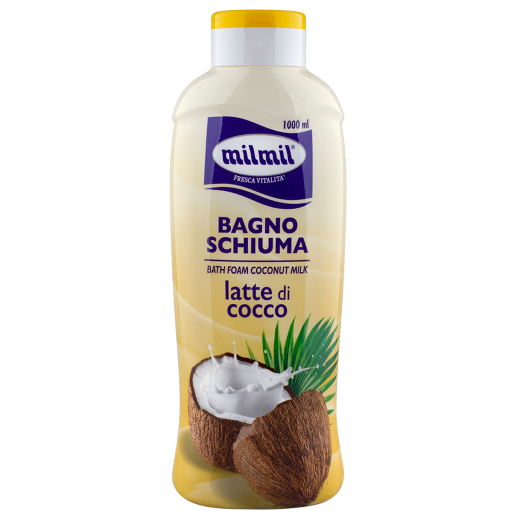 Spumant de baie cu lapte de cocos, 1000ml, Mil Mil