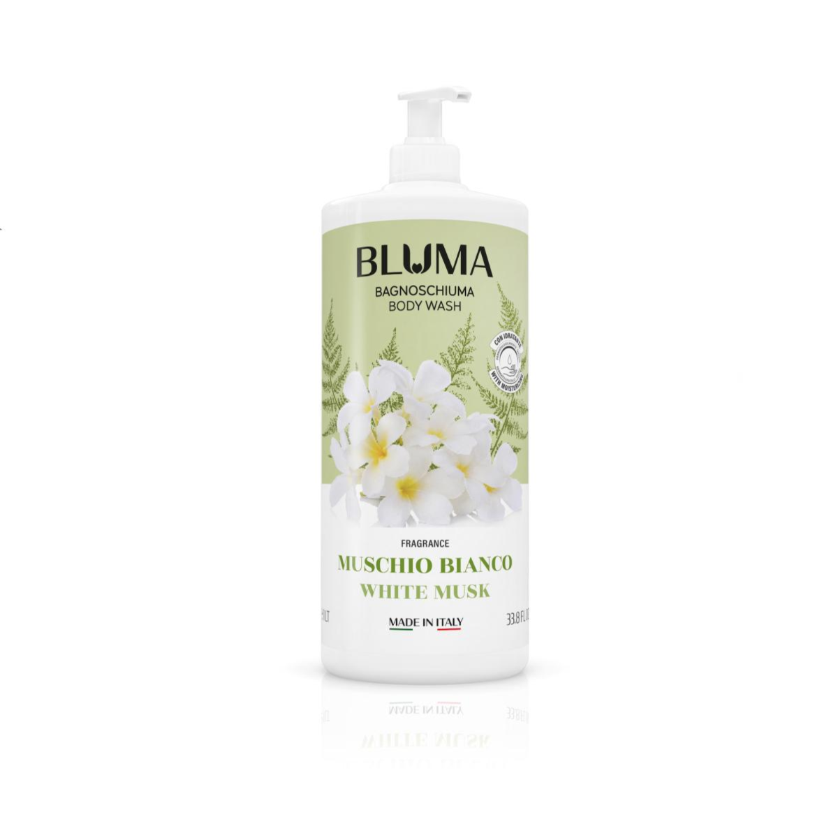 Gel de dus cu parfum de mosc alb, Bluma Moschino Bianco, 1000ml, Bluma