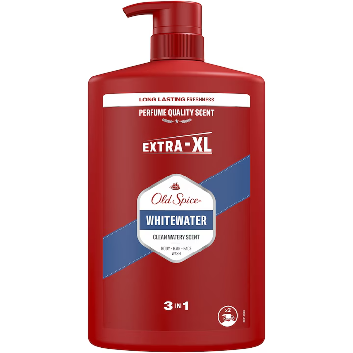 Gel de dus si sampon Whitewater, 1000ml, Old Spice